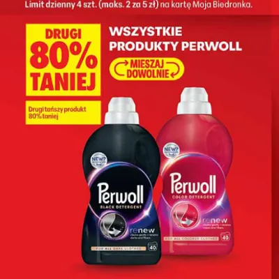 Produkty Perwoll promocja w Biedronka