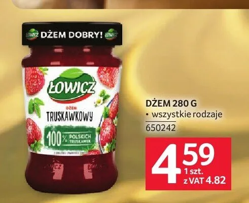Dżem Łowicz promocja w Selgros
