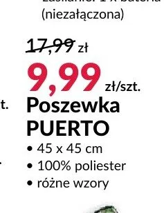 Poszewka PUERTO promocja w Salony Agata