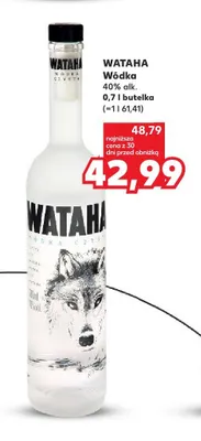 Wódka Wataha promocja w Kaufland