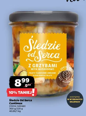 Śledzie Od Serca różne rodzaje promocja w Netto
