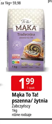Mąka To Ta! pszenna promocja w Leclerc