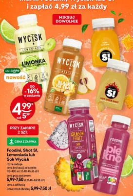 Lemoniada Wycisk Black Ice Tea pigwowiec cytryna promocja w Żabka