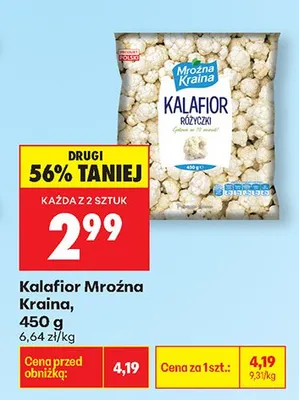 Kalafior różyczki promocja w Biedronka