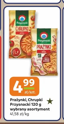 Prażynki, chrupki Przysnacki promocja w Społem Częstochowa
