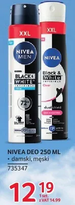 Dezodorant Nivea 250 ml damski, męski promocja w Selgros