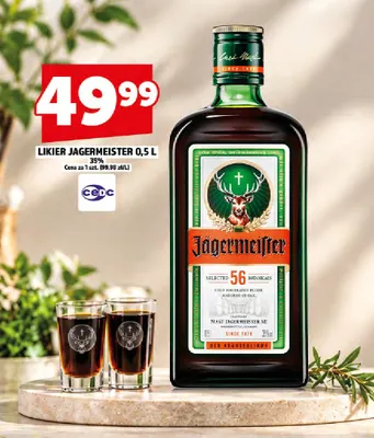 Likier Jagermeister promocja w TOPAZ