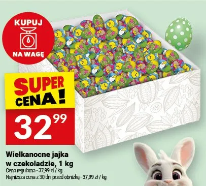 Wielkanocne jajka w czekoladzie promocja w Twój Market