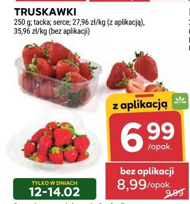 Truskawki promocja w Stokrotka
