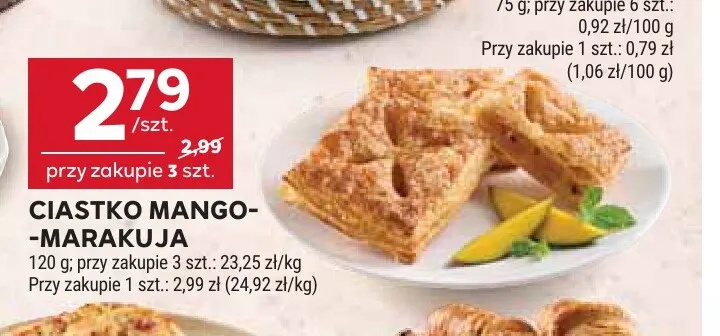 Ciastko mango-marakuja promocja w Stokrotka