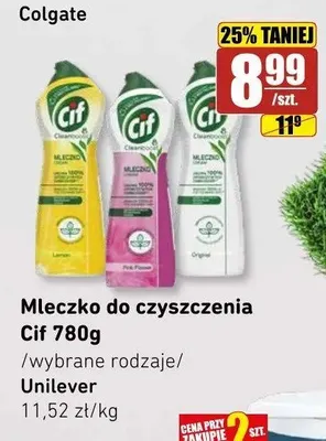 Mleczko do czyszczenia Cif Lemon promocja w API Market