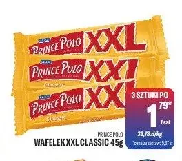 Wafelek Prince Polo XXL Classic promocja w Tomi Markt