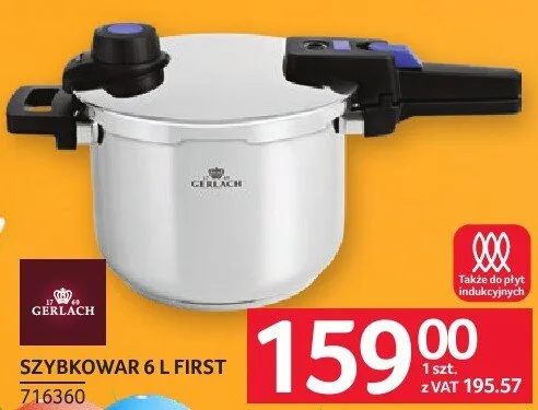 Szybkowar 6L First promocja w Selgros