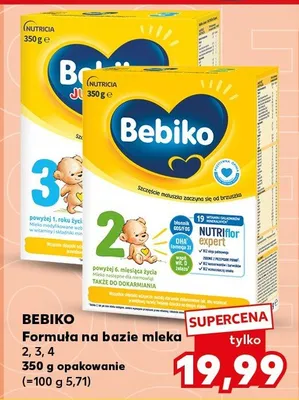 Formuła na bazie mleka Bebiko 2 promocja w Kaufland