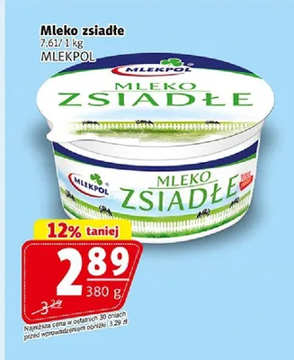 Mleko zsiadłe Mlekpol promocja w Prim Market