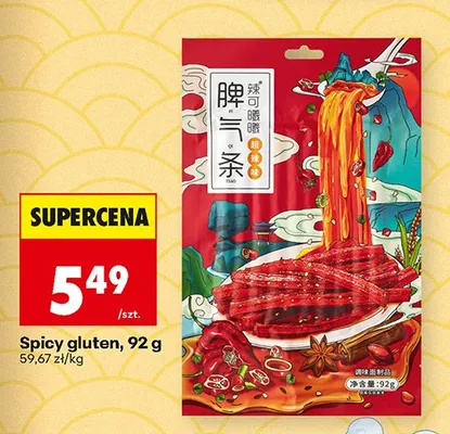 Spicy gluten promocja w Biedronka