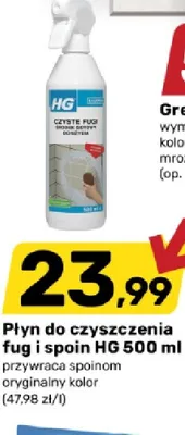 Płyn do czyszczenia fug i spoin HG promocja w Bricomarche