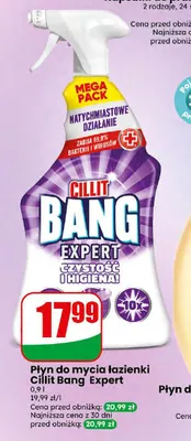 Płyn do mycia łazienki Cillit Bang Expert Czystość i Higiena promocja w Dino