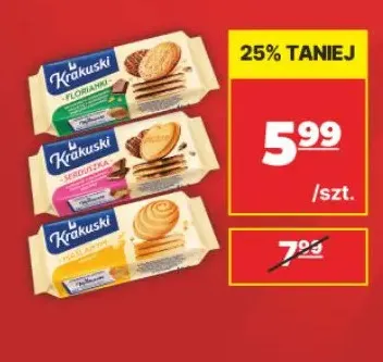 Ciastka Maślane Krakuski promocja w API Market