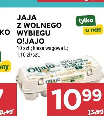 Jaja z wolnego wybiegu O!Jajo promocja w Stokrotka