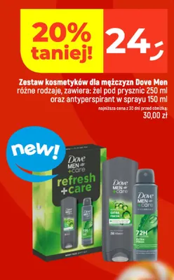 Zestaw kosmetyków dla mężczyzn Dove Men promocja w Dealz