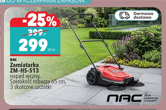 Zamiatarka NAC ZM-HS-S13 promocja w Biedronka