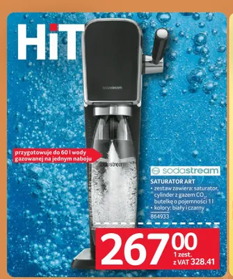 Saturator do wody Sodastream Art promocja w Selgros