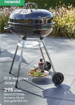 Grill węglowy Jicara Castorama promocja w Castorama