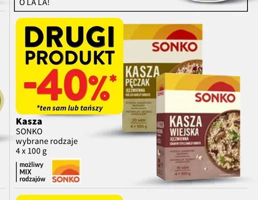 Kasza Sonko pęczak jęczmienna promocja w Intermarche