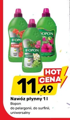 Nawóz płynny Bopon do pelargonii 1l promocja w Bricomarche