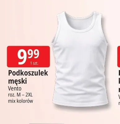 Podkoszulek męski Vento promocja w Leclerc