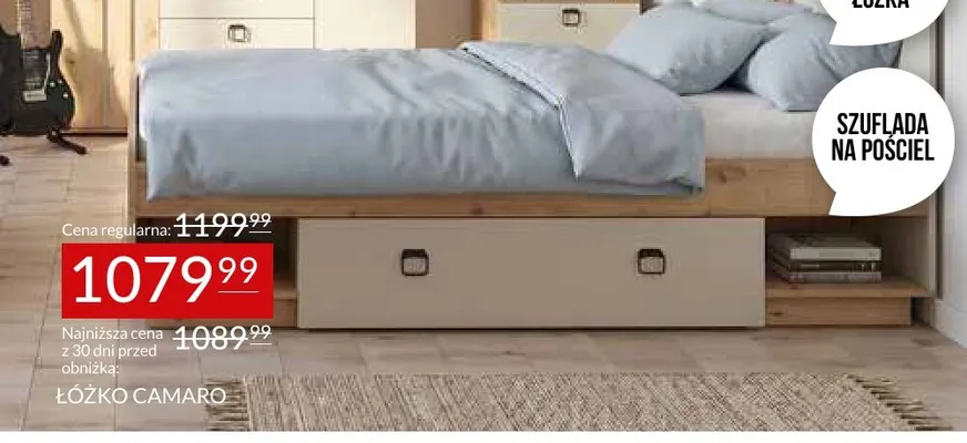 Łóżko Camaro promocja w Abra Meble