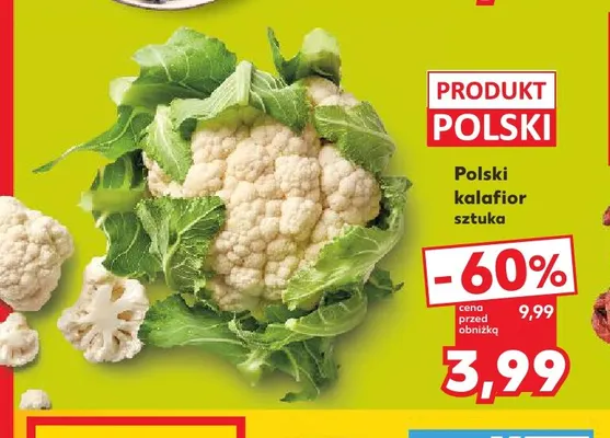 Kalafior polski promocja w Kaufland