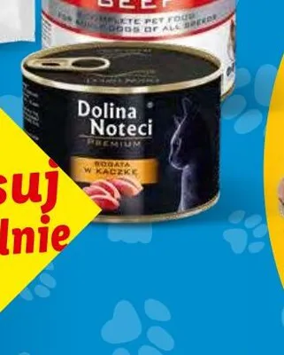 Mokra karma dla psa Dolina Noteci Premium Bogata w kaczkę promocja w Lidl