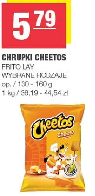 Chrupki Cheetos Frito Lay promocja w SPAR