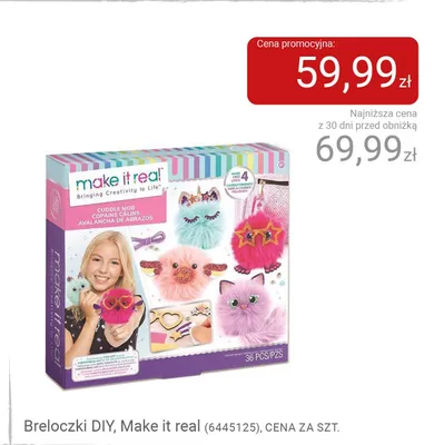 Breloczki DIY Make It Real promocja w Smyk
