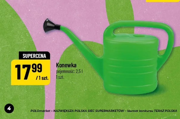 Konewka POLOmarket promocja w POLOmarket