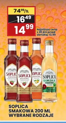Likier Soplica Pigwowa promocja w Wafelek