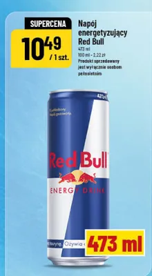 Napój energetyzujący Red Bull promocja w POLOmarket
