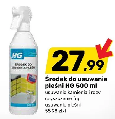 Środek do usuwania pleśni HG 500ml promocja w Bricomarche