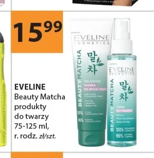 Pianka do mycia twarzy Eveline Beauty Matcha promocja w Drogerie Laboo