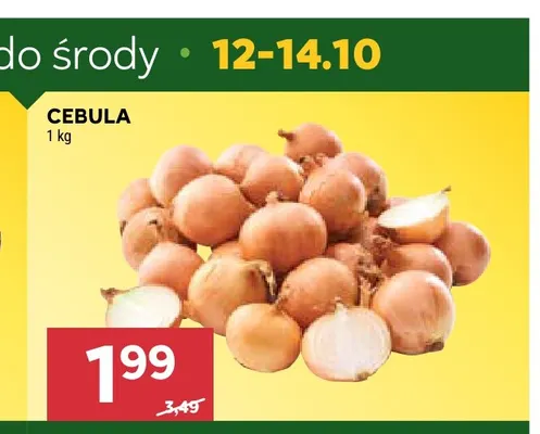 Cebula promocja w Stokrotka