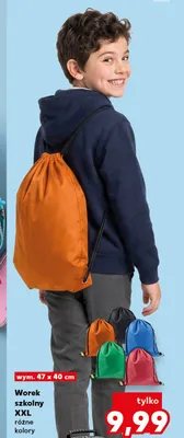 Worek szkolny XXL promocja w Kaufland