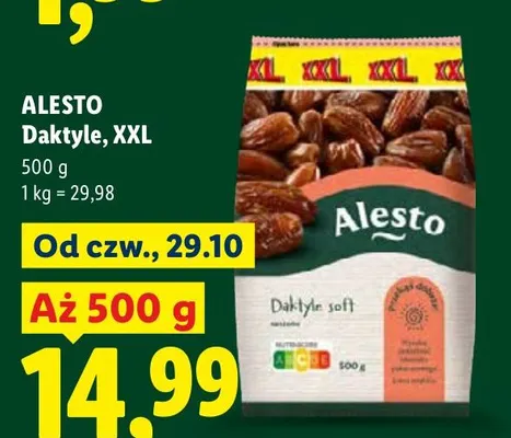 Daktyle XXL Alesto promocja w Lidl