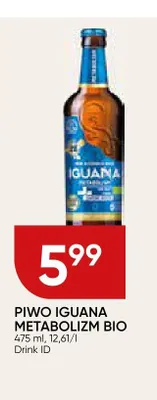 Piwo Iguana Metabolizm Bio promocja w Chata Polska