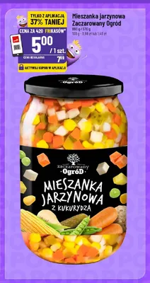 Mieszanka jarzynowa z kukurydzą Zaczarowany Ogród promocja w POLOmarket