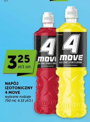 Napój izotoniczny 4 Move promocja w Euro Sklep