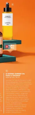 Olejek do ciała La Bomba Summer Oil Yuzu & Coconut promocja w Super-Pharm