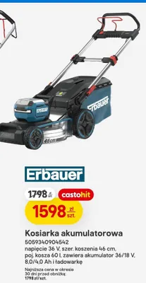 Kosiarka akumulatorowa promocja w Castorama