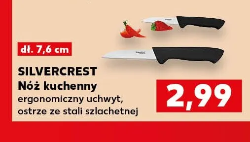 Nóż kuchenny Silvercrest promocja w Kaufland